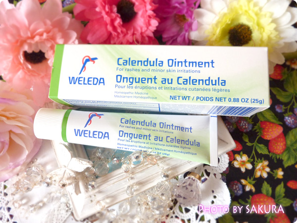 Weleda, Calendula Ointment, 0.88 oz (25 g)　外箱とチューブ