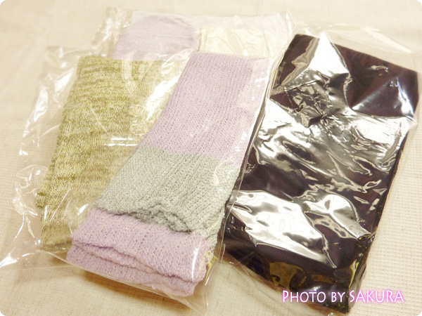 日本製タオル通販のトゥシェ楽天市場店で買った冷え取り健康法のためのアイテム