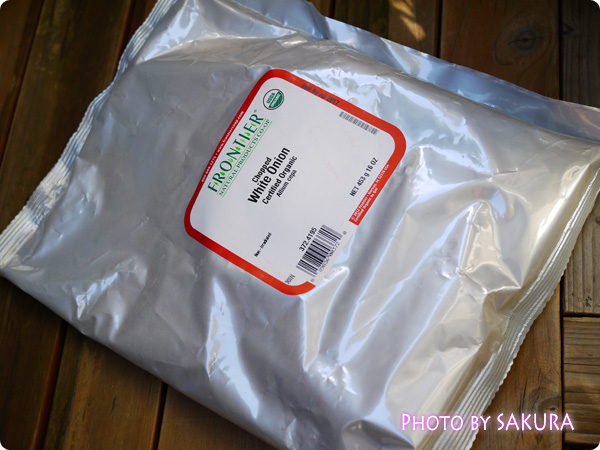 乾燥オーガニックたまねぎみじん切り　Frontier Natural Products, Organic Chopped White Onion, 16 oz (453 g)