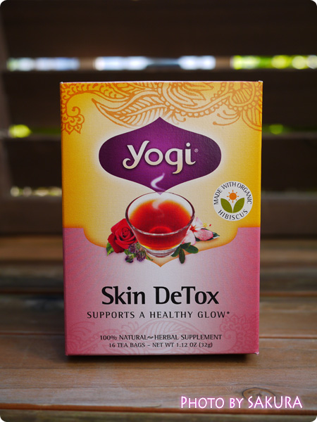ヨギティー　Yogi Tea, Skin Detox Tea, 16 Tea Bags, 1.12 oz (32 g)